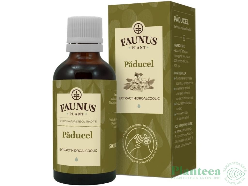 Tinctura paducel frunze flori 50ml - FAUNUS PLANT