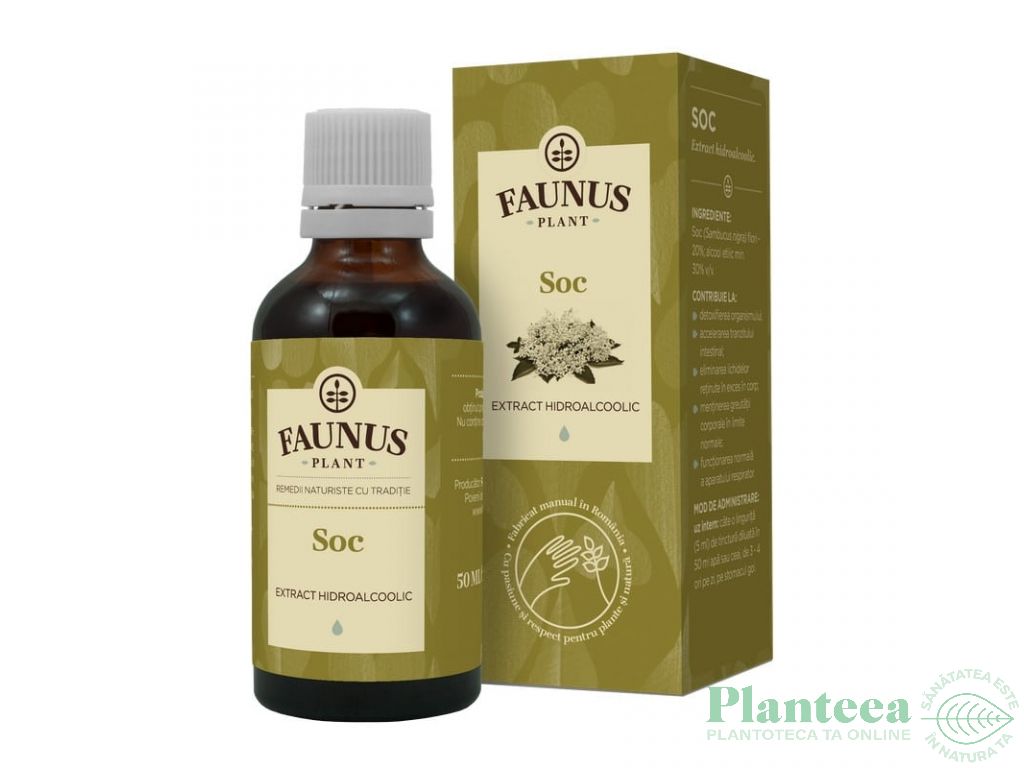 Tinctura soc flori 50ml - FAUNUS PLANT