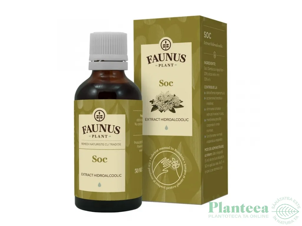 Tinctura soc flori 50ml - FAUNUS