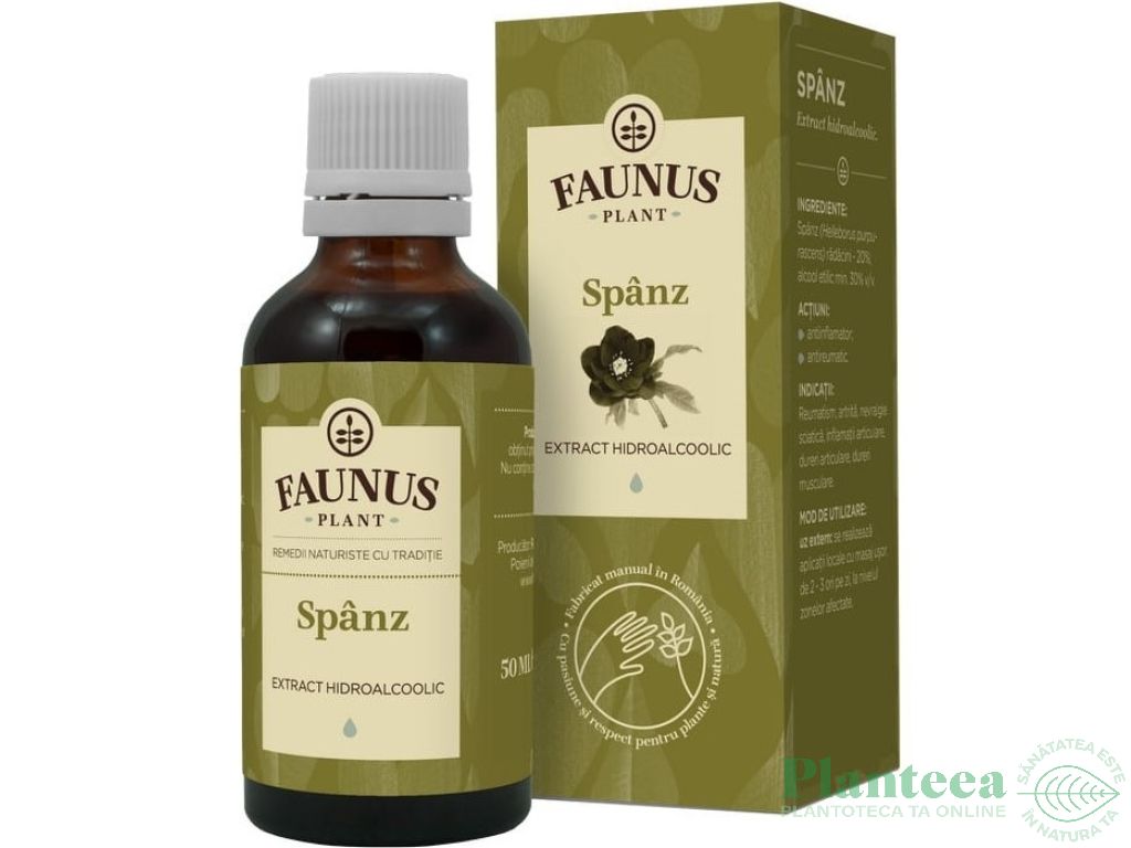 Tinctura spanz 50ml - FAUNUS PLANT