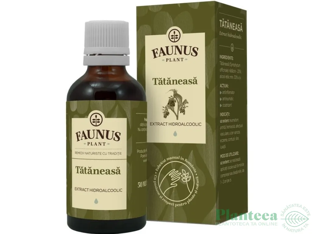Tinctura tataneasa 50ml - FAUNUS