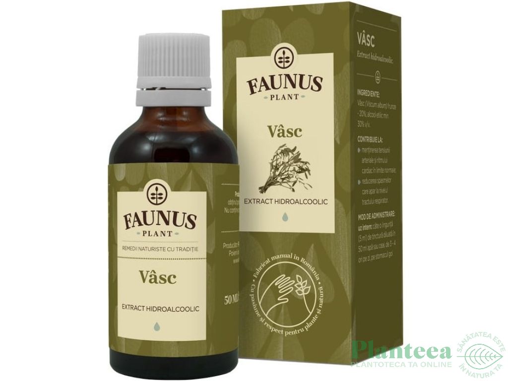 Tinctura vasc 50ml - FAUNUS PLANT