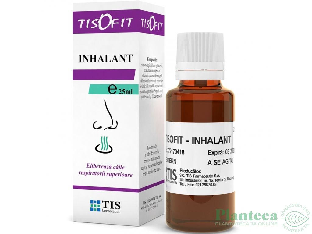 Inhalant nazal Tisofit 25ml - TIS