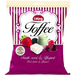 Caramele moi iaurt fructe rosii fara gluten 175g - LIKING