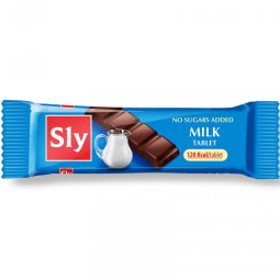 Ciocolata lapte fara zahar 25g - SLY NUTRITIA