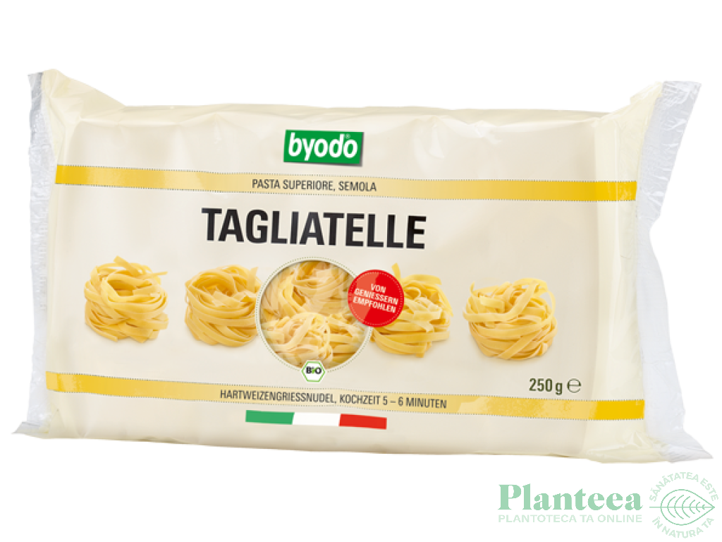 Paste tagliatelle grau semola 250g - BYODO