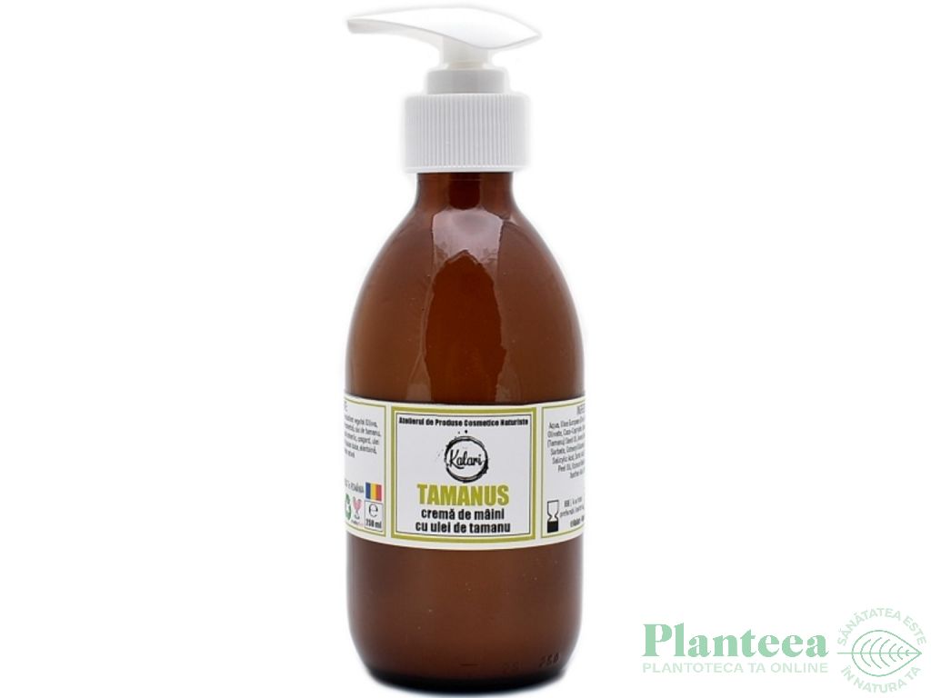 Crema maini ulei tamanu Tamanus 250ml - KALARI