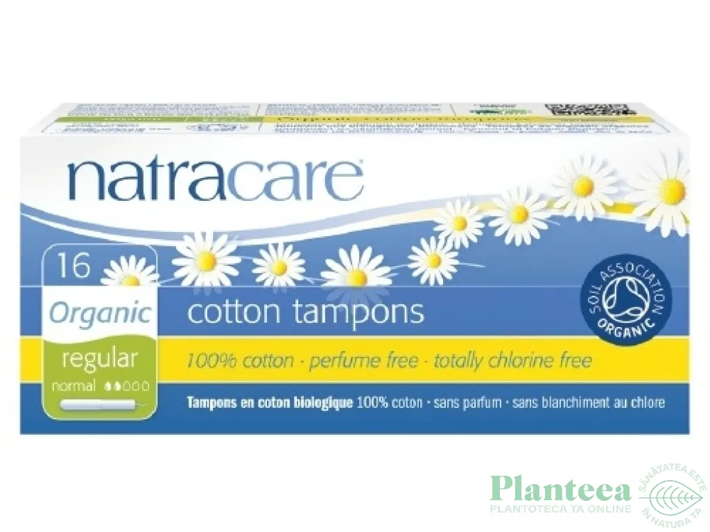 Tampoane cu aplicator normal 16b - NATRACARE