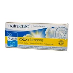 Tampoane fara aplicator super 20b - NATRACARE