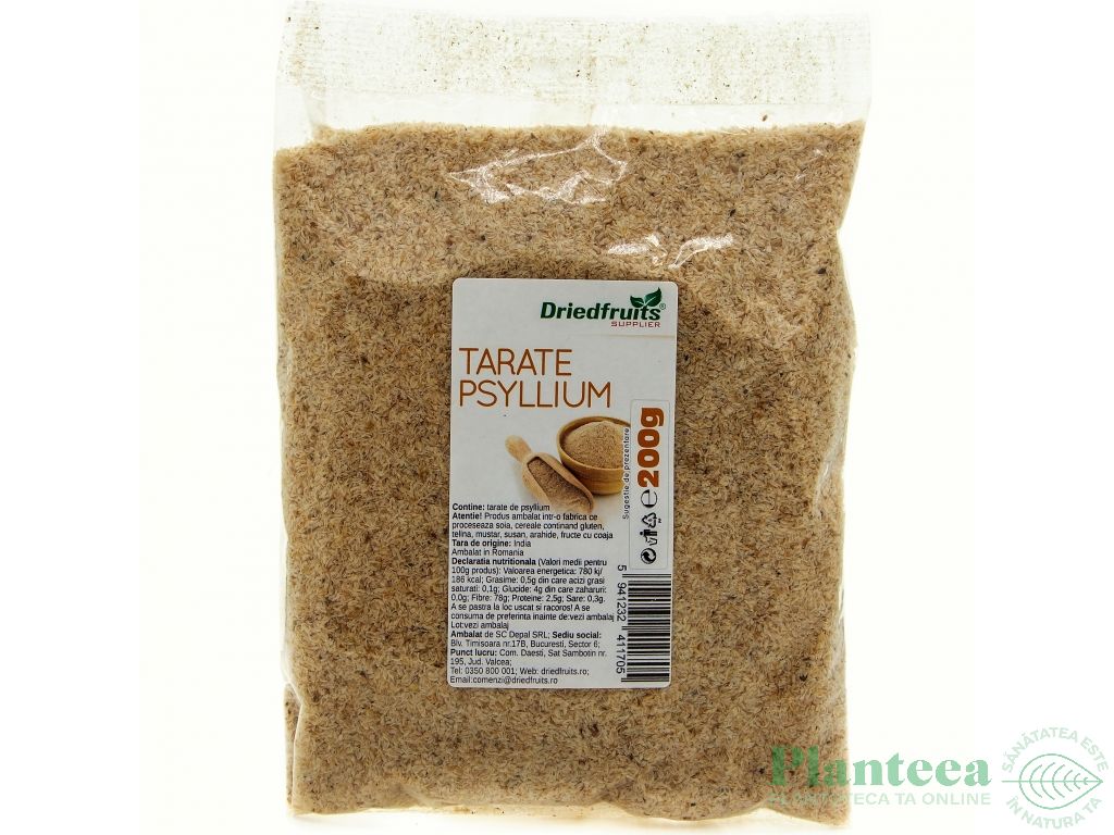 Tarate psyllium 200g - DRIED FRUITS