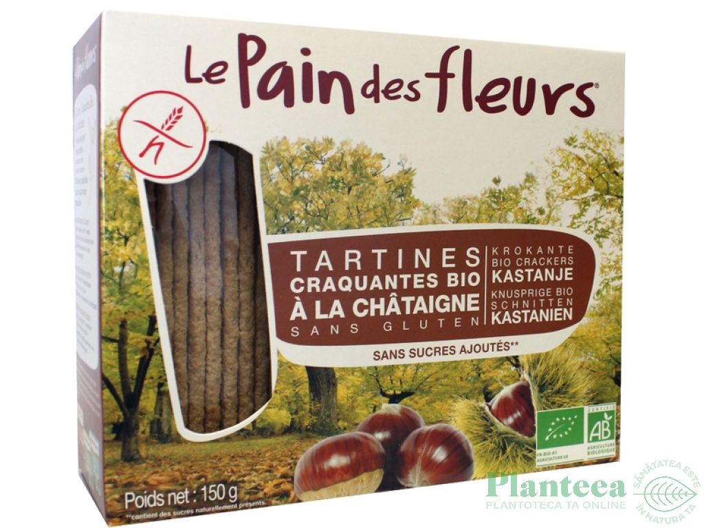 Tartine crocante orez castane eco 150g - LE PAIN DES FLEURS