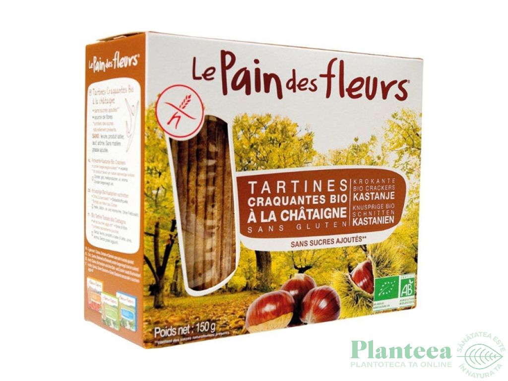 Tartine crocante orez castane eco 300g - LE PAIN DES FLEURS