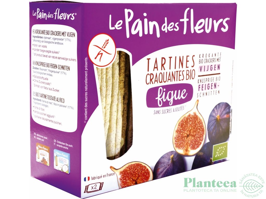 Tartine crocante orez smochine eco 150g - LE PAIN DES FLEURS