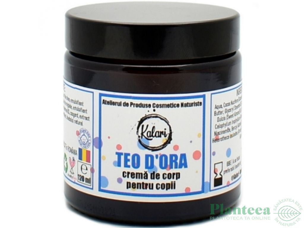 Crema corp copii Teo d`Ora 120ml - KALARI