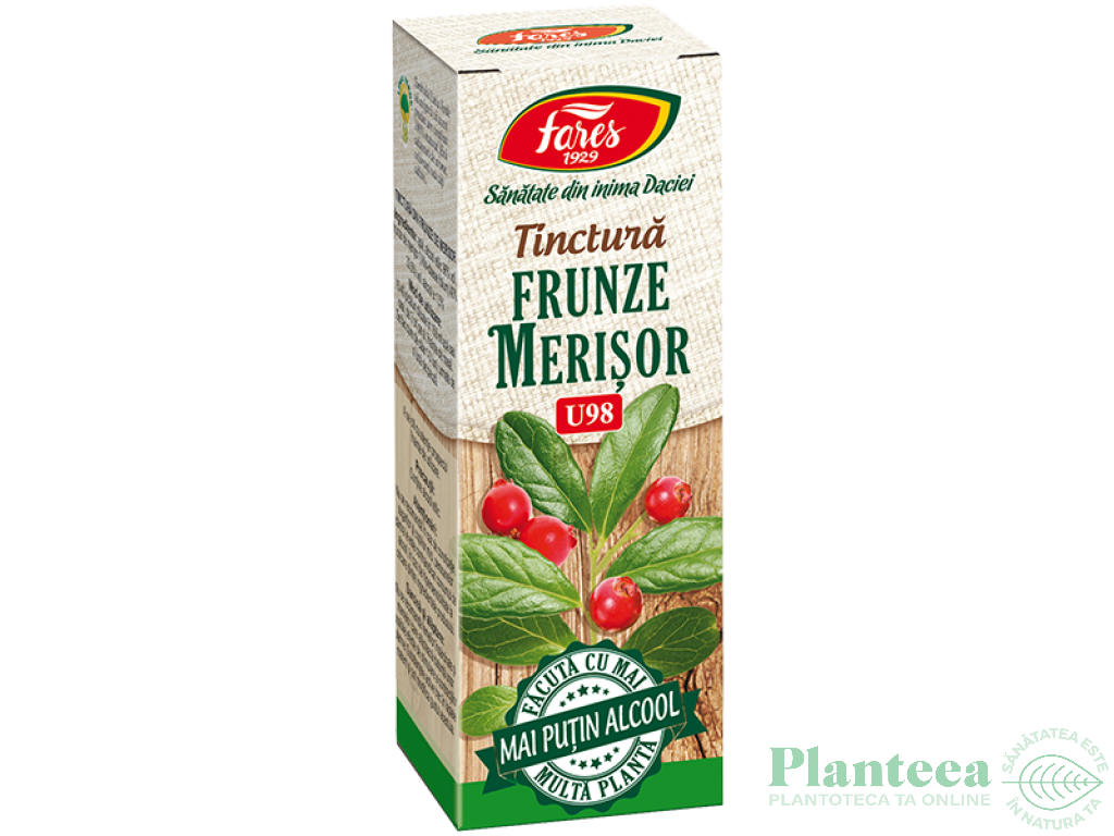 Tinctura merisor frunze 50ml - FARES