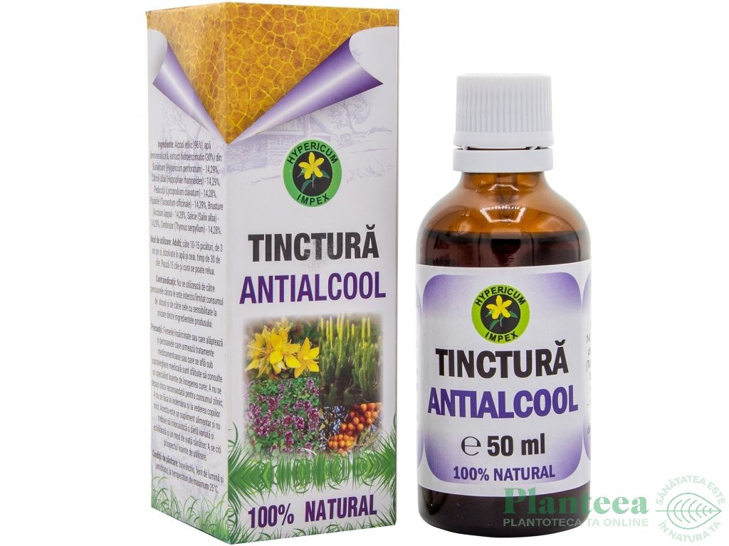 Tinctura AntiAlcool 50ml - HYPERICUM PLANT