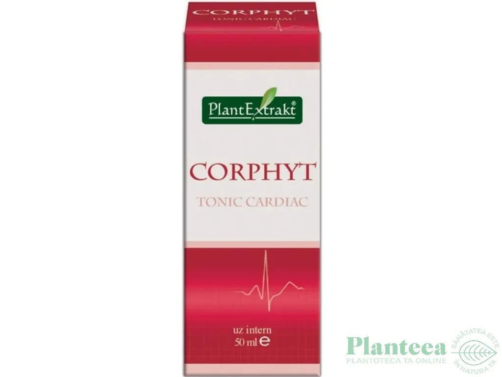 Tinctura Corphyt tonic cardiac 50ml - PLANTEXTRAKT