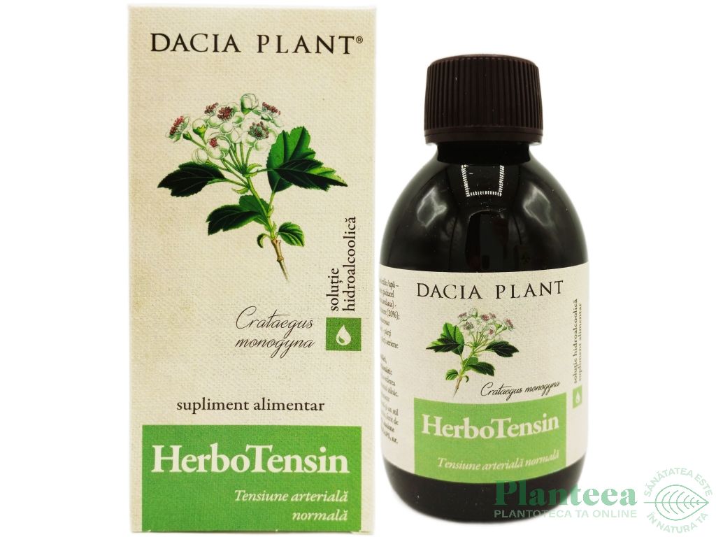 Tinctura HerboTensin [Reglator tensiune] 200ml - DACIA PLANT