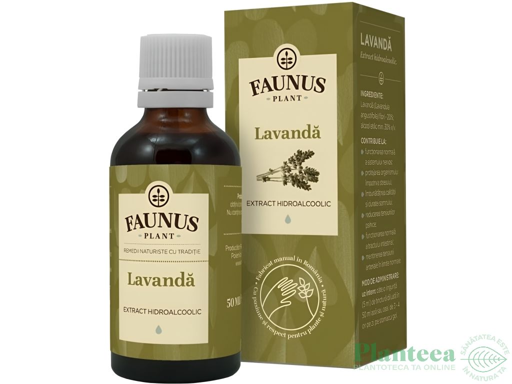 Tinctura lavanda 50ml - FAUNUS PLANT