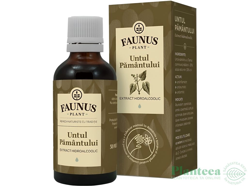 Tinctura untul pamantului 50ml - FAUNUS PLANT