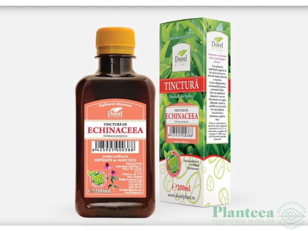 Tinctura echinaceea 200ml - DOREL PLANT