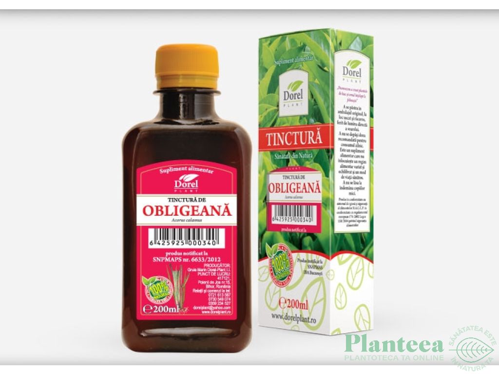 Tinctura obligeana 200ml - DOREL PLANT