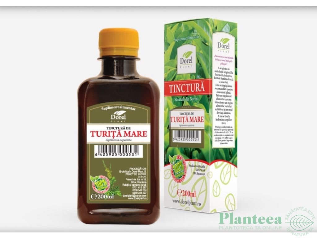 Tinctura turita mare 200ml - DOREL PLANT