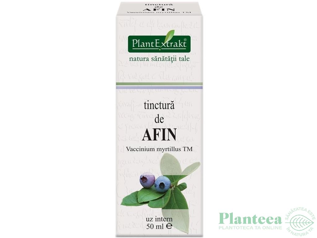 Tinctura afin fructe 50ml - PLANTEXTRAKT