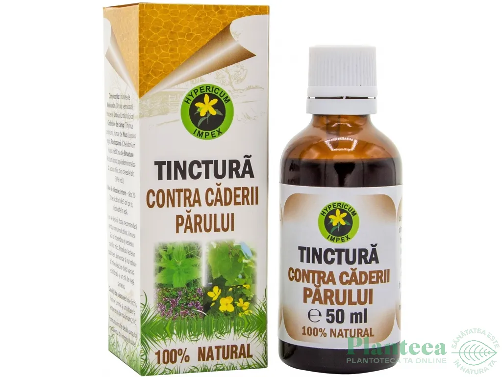 Tinctura contra caderii parului 50ml - HYPERICUM