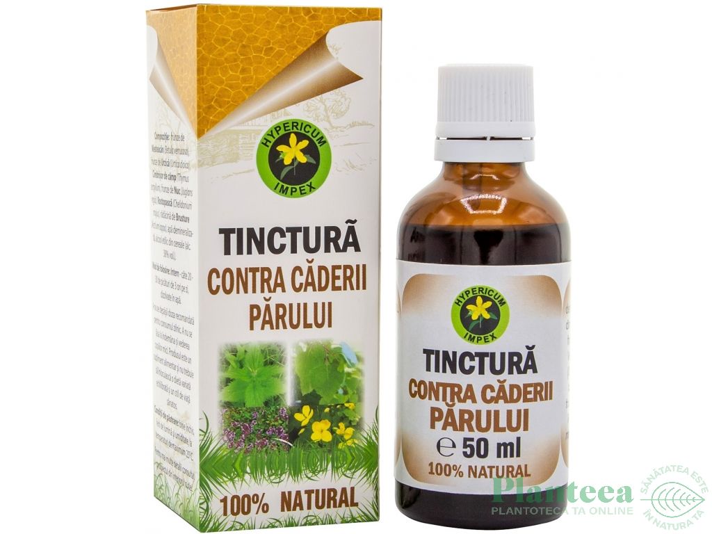 Tinctura contra caderii parului 50ml - HYPERICUM PLANT