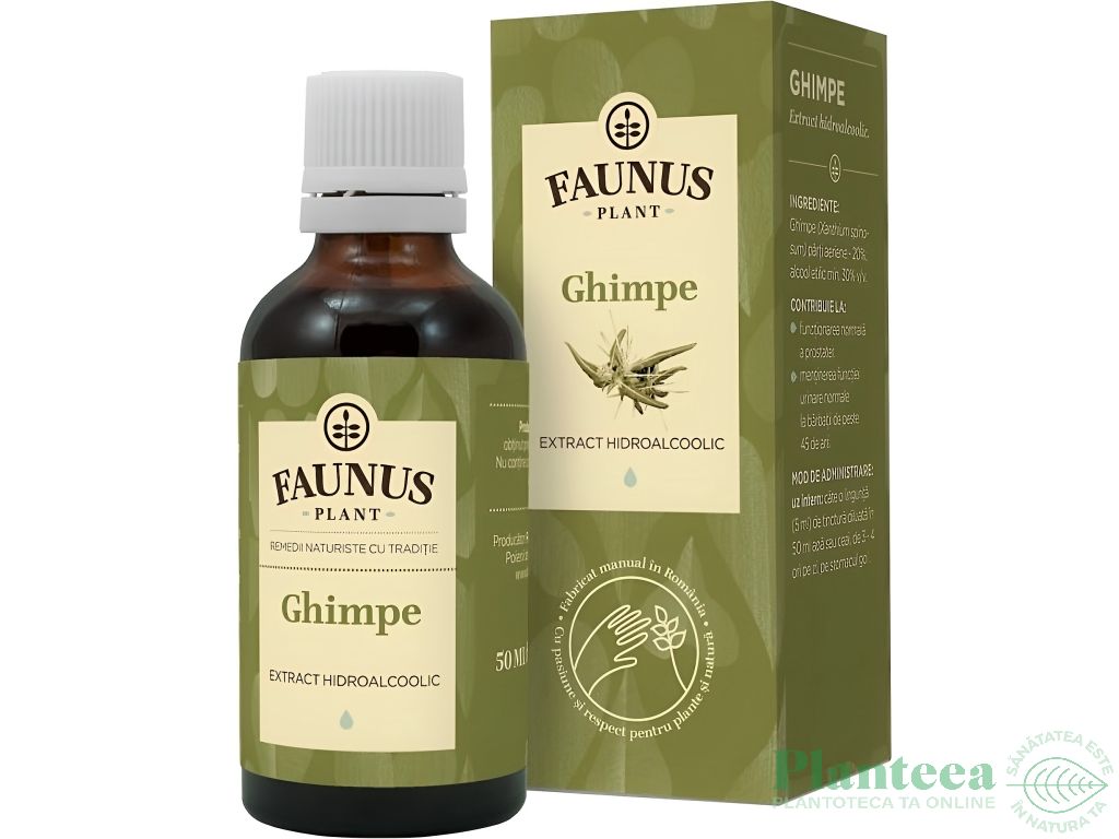 Tinctura ghimpe 50ml - FAUNUS PLANT