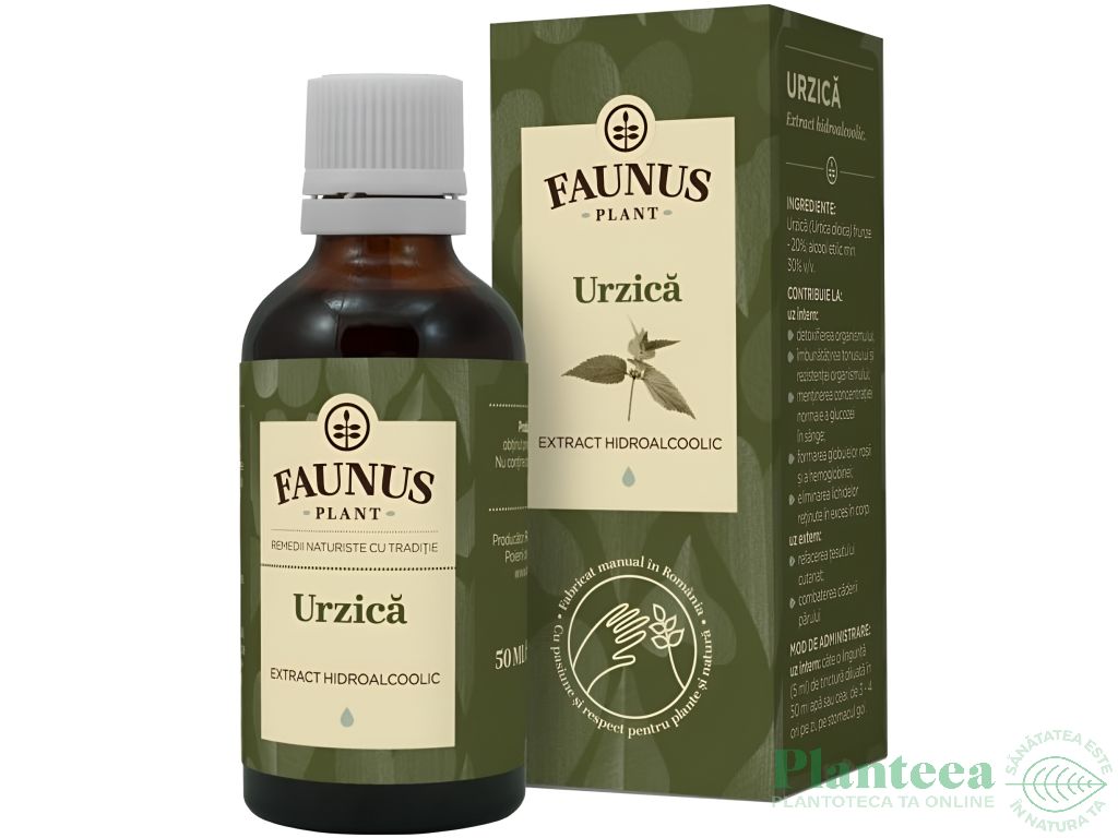 Tinctura urzica 50ml - FAUNUS PLANT