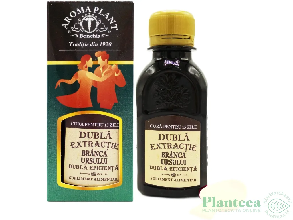 Tinctura branca ursului dubla extractie 100ml - BONCHIS