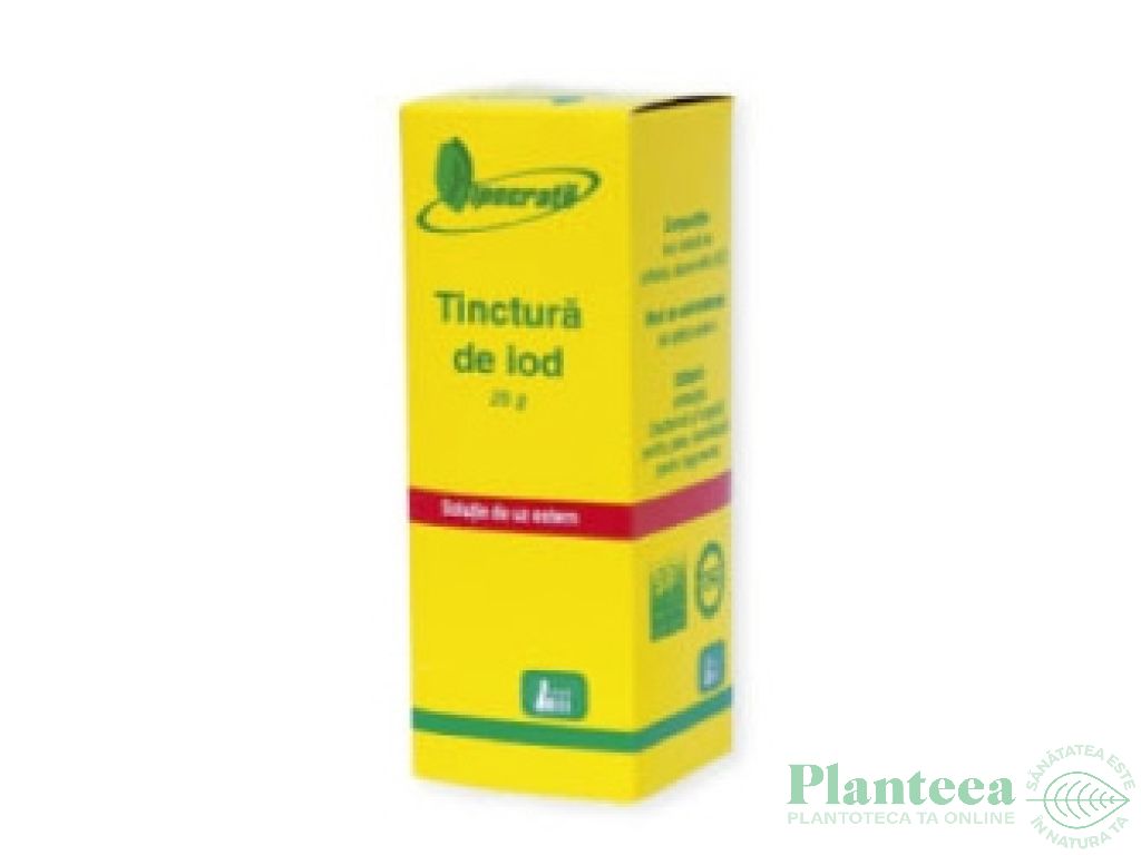 Tinctura iod 25g - HIPOCRATE