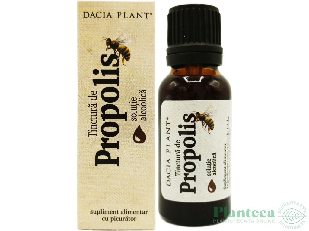 Tinctura propolis 25% picurator 20ml - DACIA PLANT