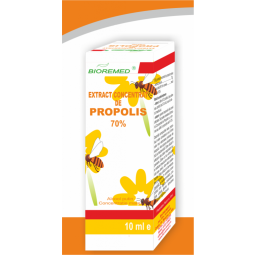 Extract concentrat propolis 70% 10ml - BIOREMED