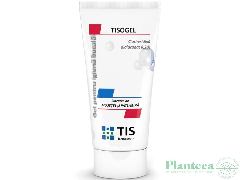 Gel igiena bucala clorhexidina Tisodent 50ml - TIS