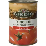 Rosii decojite intregi in suc propriu 400g - LA BIO IDEA