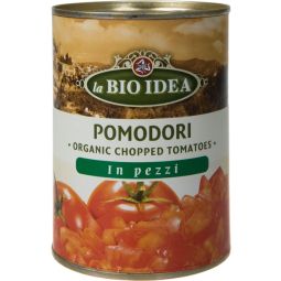 Rosii tocate in suc tomat 400g - LA BIO IDEA