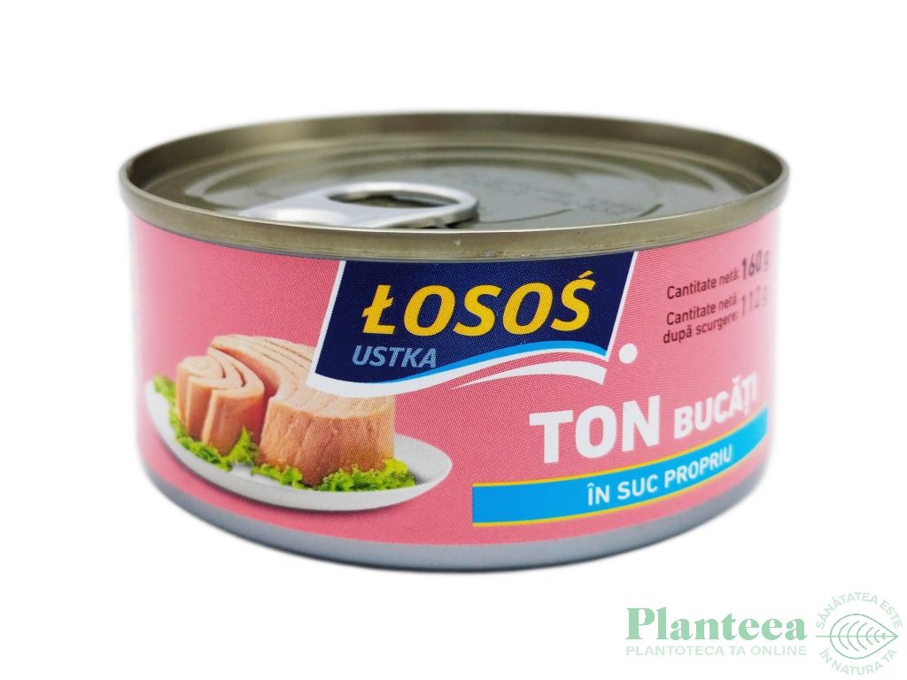 Ton bucati in suc propriu 160g - LOSOS