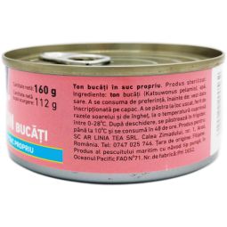 Ton bucati in suc propriu 160g - LOSOS