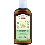 Tonic facial ceai verde toate tipurile ten 200ml - ZELENAYA APTEKA