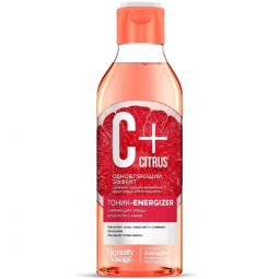 Tonic energizant revigorant C+Citrus acizi fructe AHA AntiagEnz complex 245ml - BEAUTY VISAGE