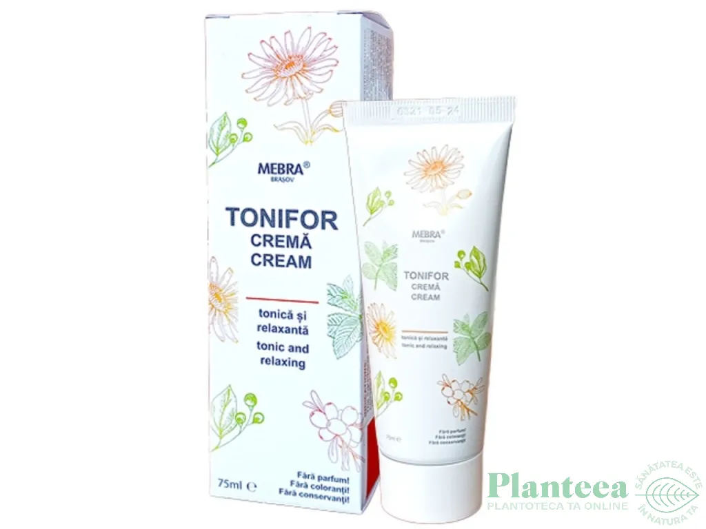Crema tonica relaxanta Tonifor 75ml - MEBRA