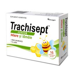 Trachisept junior miere lamaie 16cp - ALVOGEN