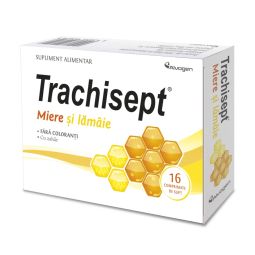 Trachisept miere lamaie 16cp - ALVOGEN