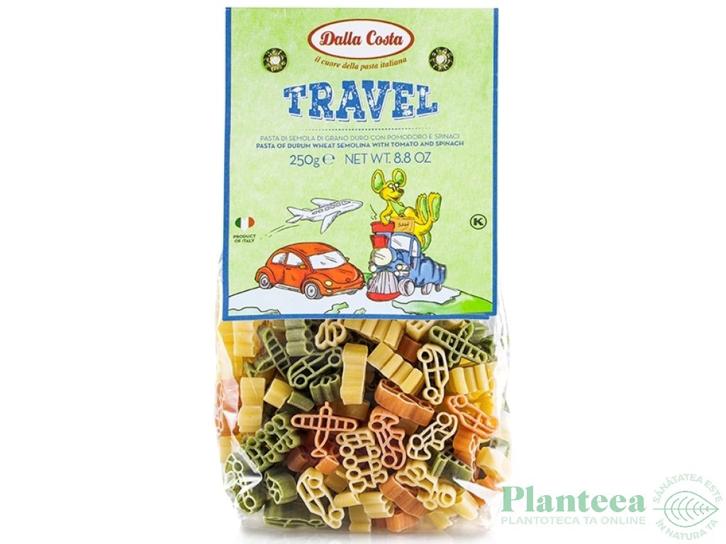 Paste masinute grau tricolore Travel 250g - DALLA COSTA