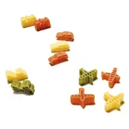 Paste masinute grau tricolore Travel 250g - DALLA COSTA