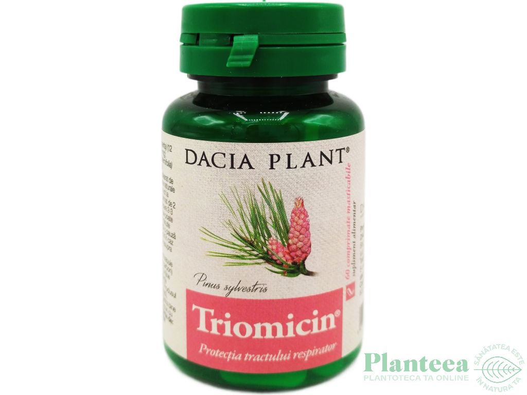 Triomicin masticabil 60cp - DACIA PLANT