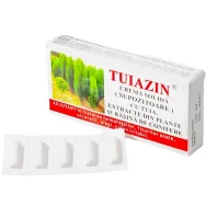 Supozitoare Tuiazin 10x1,5g - ELZIN PLANT